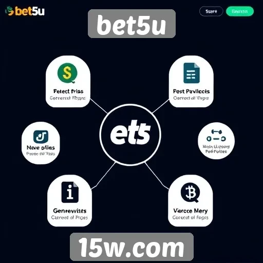 Recursos e funcionalidades do site bet5u